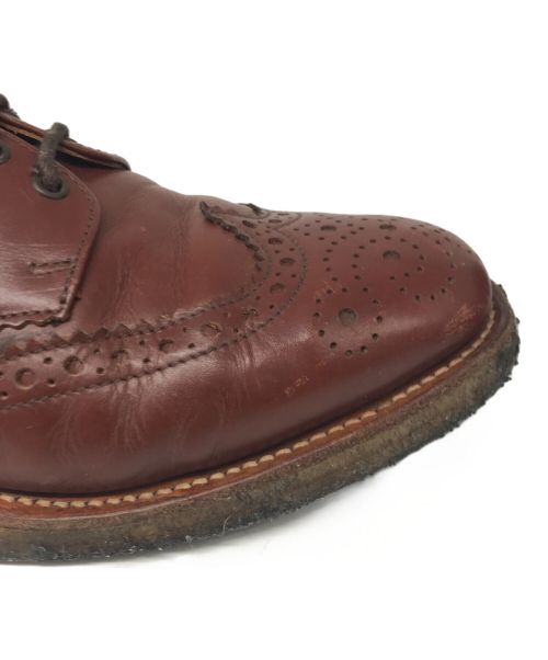 SANDERS（サンダース）SANDERS (サンダース) SILAS (サイラス) ウィングチップシューズ　9013T ブラウン サイズ:9の古着・服飾アイテム