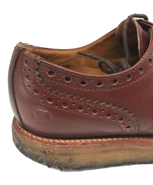 SANDERS（サンダース）SANDERS (サンダース) SILAS (サイラス) ウィングチップシューズ　9013T ブラウン サイズ:9の古着・服飾アイテム
