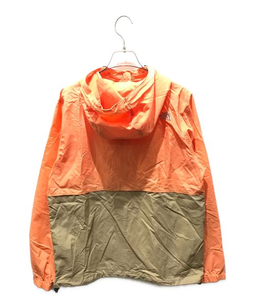 THE NORTH FACE（ザ ノース フェイス）THE NORTH FACE (ザ ノース フェイス) コンパクトジャケット　NPW72230 オレンジ×ベージュ サイズ:Lの古着・服飾アイテム