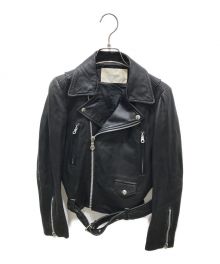 MIDWEST（ミッドウエスト）の古着「レザージャケット」｜ブラック