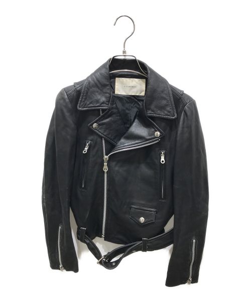 MIDWEST（ミッドウエスト）MIDWEST (ミッドウエスト) レザージャケット ブラック サイズ:1の古着・服飾アイテム
