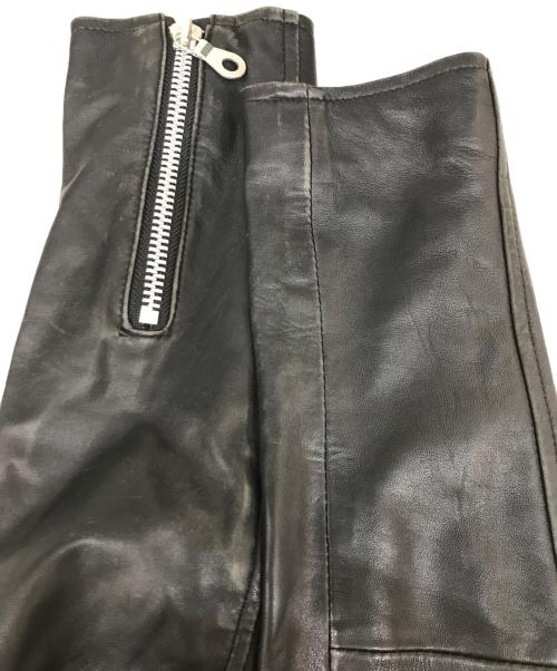 MIDWEST（ミッドウエスト）MIDWEST (ミッドウエスト) レザージャケット ブラック サイズ:1の古着・服飾アイテム