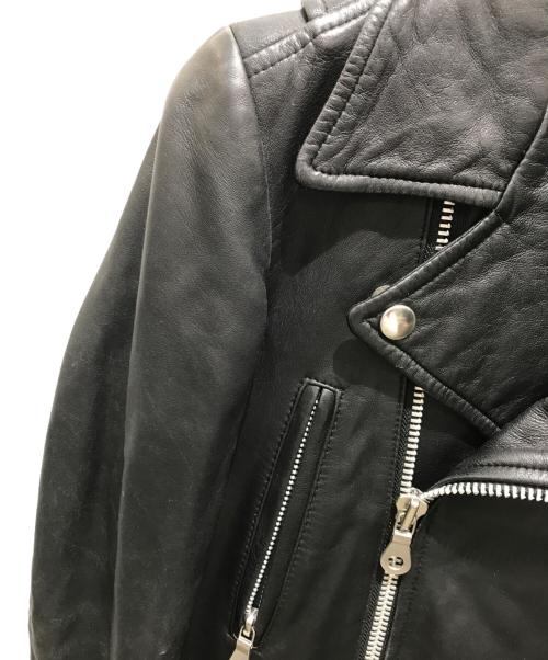 MIDWEST（ミッドウエスト）MIDWEST (ミッドウエスト) レザージャケット ブラック サイズ:1の古着・服飾アイテム