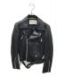 MIDWEST（ミッドウエスト）の古着「レザージャケット」｜ブラック