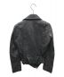 MIDWEST (ミッドウエスト) レザージャケット ブラック サイズ:1：4000円