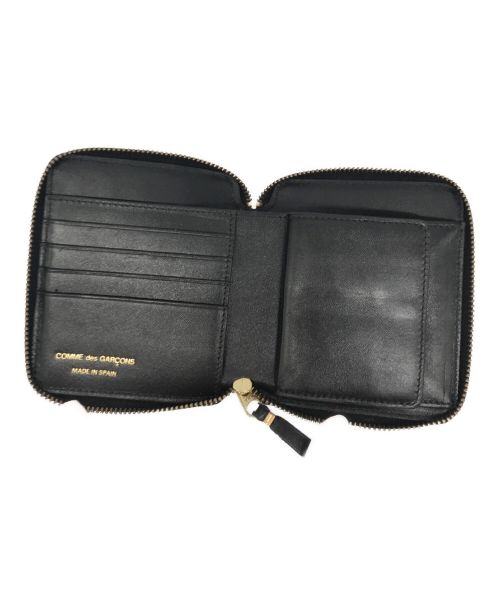 COMME des GARCONS（コムデギャルソン）COMME des GARCONS (コムデギャルソン) 2つ折り財布 ブラックの古着・服飾アイテム