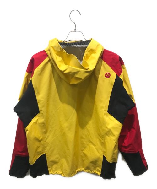 MARMOT（マーモット）MARMOT (マーモット) ALPINIST CLIMBING JACKET TOUPJK01 イエロー×レッド サイズ:Lの古着・服飾アイテム