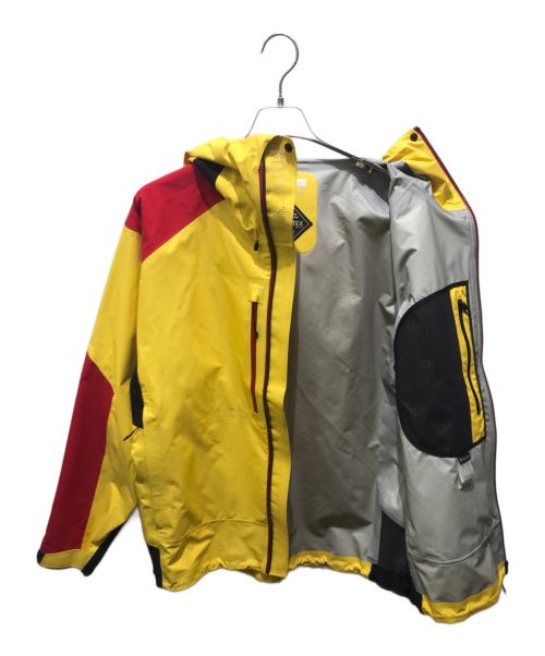 MARMOT（マーモット）MARMOT (マーモット) ALPINIST CLIMBING JACKET TOUPJK01 イエロー×レッド サイズ:Lの古着・服飾アイテム