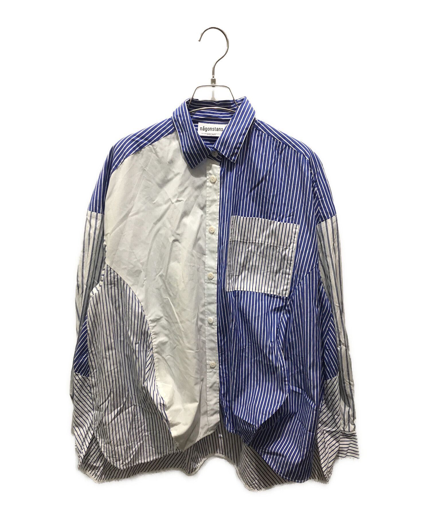 中古・古着通販】nagonstans (ナゴンスタンス) Stripe MIX egg