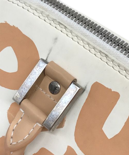 LOUIS VUITTON（ルイ ヴィトン）LOUIS VUITTON (ルイ ヴィトン) ハンドバッグ　M92176　グラフィティ アルマ ホリゾンタル ホワイト×ベージュの古着・服飾アイテム