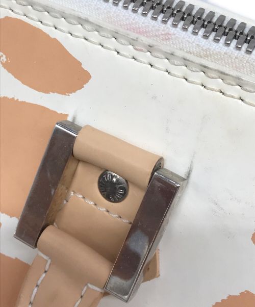 LOUIS VUITTON（ルイ ヴィトン）LOUIS VUITTON (ルイ ヴィトン) ハンドバッグ　M92176　グラフィティ アルマ ホリゾンタル ホワイト×ベージュの古着・服飾アイテム