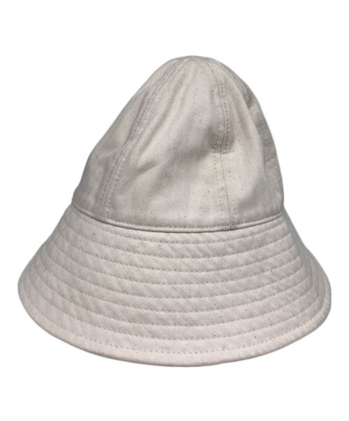 JIL SANDER+（ジルサンダープラス）JIL SANDER+ (ジルサンダープラス) コットンバケットハット　JPUS590911 MS241900 アイボリーの古着・服飾アイテム