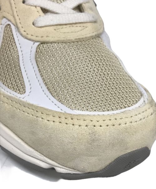 NEW BALANCE（ニューバランス）NEW BALANCE (ニューバランス) ローカットスニーカー　U990TE4 ベージュ サイズ:27.5cmの古着・服飾アイテム