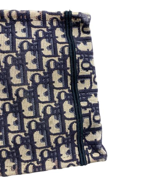 Christian Dior（クリスチャン ディオール）Christian Dior (クリスチャン ディオール) オブリーク ブックトート ラージ　50-MA-0221 ネイビーの古着・服飾アイテム