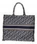 Christian Dior (クリスチャン ディオール) オブリーク ブックトート ラージ　50-MA-0221 ネイビー：120000円