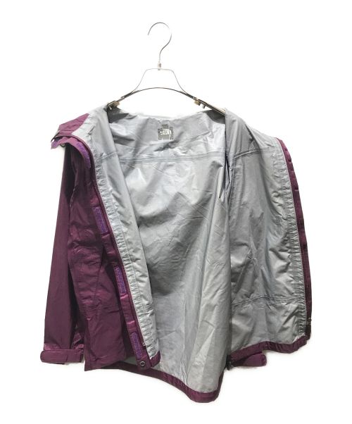 THE NORTH FACE（ザ ノース フェイス）THE NORTH FACE (ザ ノース フェイス) RAINTEX AERO　NPW10010 パープル×グレー サイズ:Mの古着・服飾アイテム