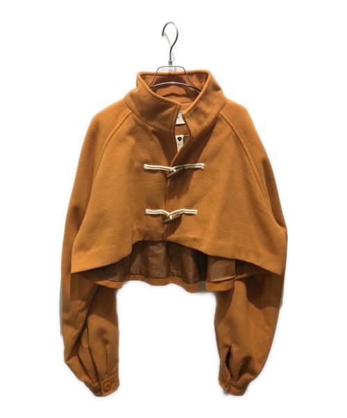 papier（パピエ）papier (パピエ) FREAK'S STORE (フリークスストア) Trois Dress Coat 3WAY コート オレンジ サイズ:Freeの古着・服飾アイテム