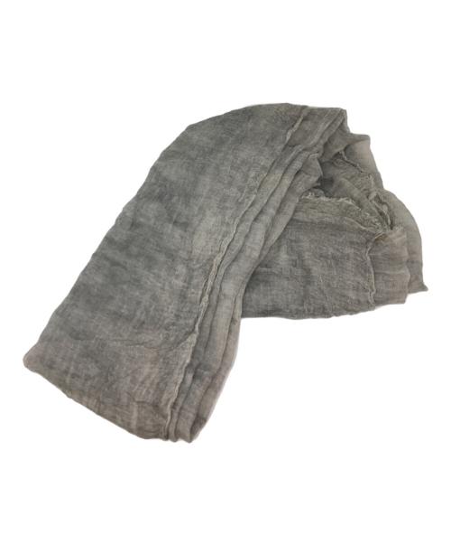 FALIERO SARTI（ファリエロサルティ）FALIERO SARTI (ファリエロサルティ) シルク混ストール グレーの古着・服飾アイテム