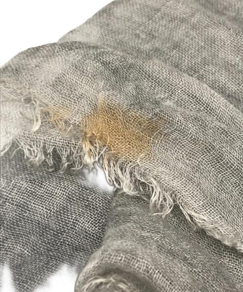 FALIERO SARTI（ファリエロサルティ）FALIERO SARTI (ファリエロサルティ) シルク混ストール グレーの古着・服飾アイテム