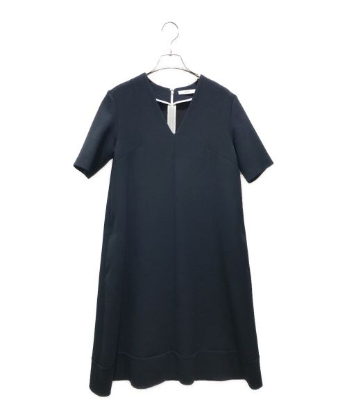 REYC（リック）REYC (リック) Vネックワンピース ネイビー サイズ:36の古着・服飾アイテム