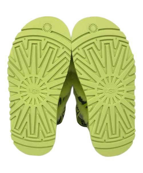 UGG（アグ）UGG (アグ) Disco Cross Slide Animalia　1128213 イエロー サイズ:22cmの古着・服飾アイテム