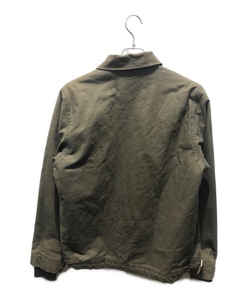 stussy（ステューシー）stussy (ステューシー) 裏ボアミリタリージャケット　OLD STUSSY オリーブ サイズ:Mの古着・服飾アイテム