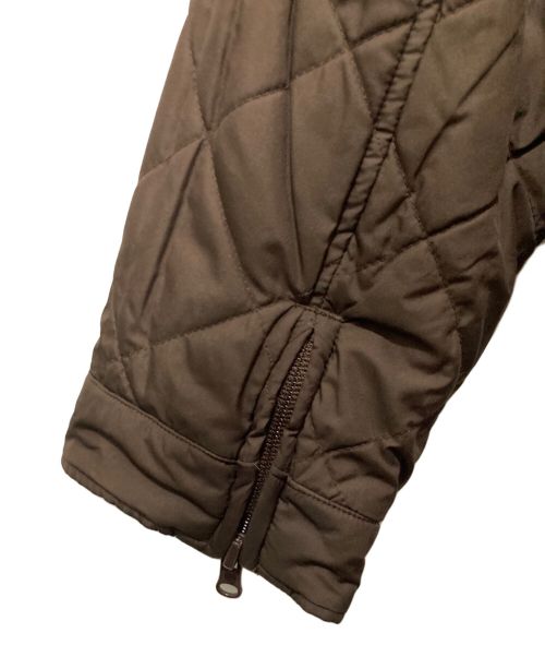 Eddie Bauer（エディーバウアー）Eddie Bauer (エディーバウアー) リバーシブルキルティングジャケット ブラウン サイズ:Mの古着・服飾アイテム