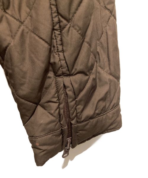 Eddie Bauer（エディーバウアー）Eddie Bauer (エディーバウアー) リバーシブルキルティングジャケット ブラウン サイズ:Mの古着・服飾アイテム