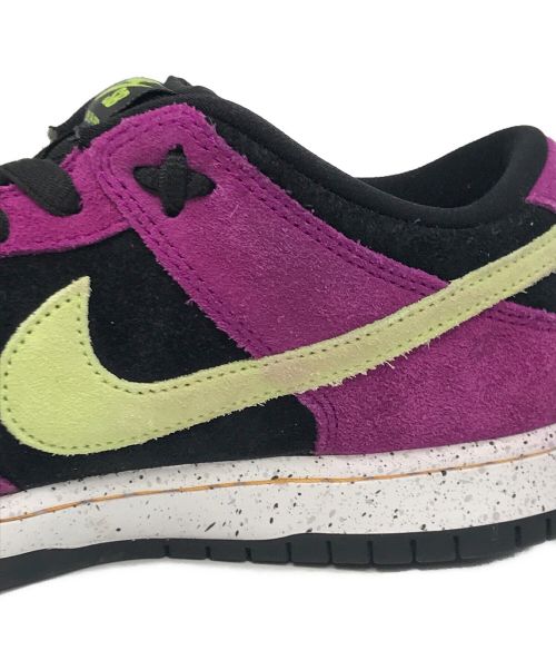 NIKE（ナイキ）NIKE (ナイキ) SB DUNK LOW PRO　BQ6817-501 パープル×ブラック サイズ:27㎝の古着・服飾アイテム