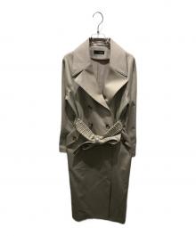 styling/（スタイリング）の古着「ギャザーベルトトレンチコート　16WFC211081」｜ベージュ