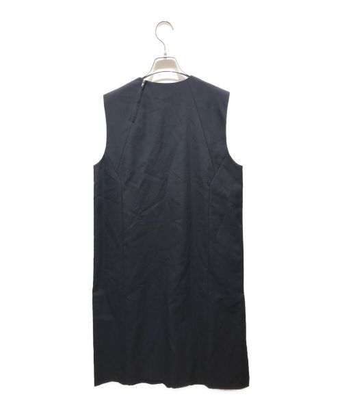 HYKE（ハイク）HYKE (ハイク) ノースリーブワンピース ネイビー サイズ:記載無しの為実寸参照の古着・服飾アイテム