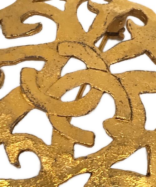 CHANEL（シャネル）CHANEL (シャネル) ブローチ　プレート刻印25 ゴールドの古着・服飾アイテム