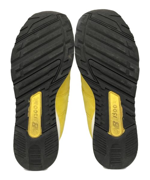 NEW BALANCE（ニューバランス）NEW BALANCE (ニューバランス) POP TRADING COMPANY (ポップトレーディングカンパニー) ローカットスニーカー　M1500POP イエロー サイズ:USA9の古着・服飾アイテム