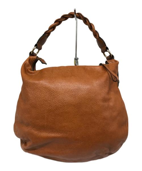 MULBERRY（マルベリー）MULBERRY (マルベリー) DARIA MEDIUMU HOBO　ダリア ミディアム ホーボー ブラウンの古着・服飾アイテム