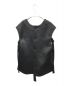 SUMI STYLE (スミ スタイル) ポンチVネックベスト　EAZ5031407A0001 ブラック サイズ:F 未使用品：5000円