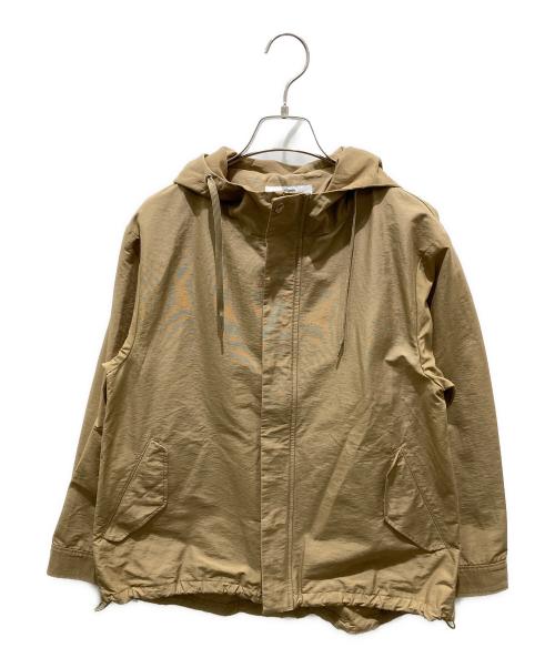 JOURNAL STANDARD relume（ジャーナルスタンダード レリューム）JOURNAL STANDARD relume (ジャーナルスタンダード レリューム) グログランマウンテンパーカー ベージュ サイズ:Fの古着・服飾アイテム