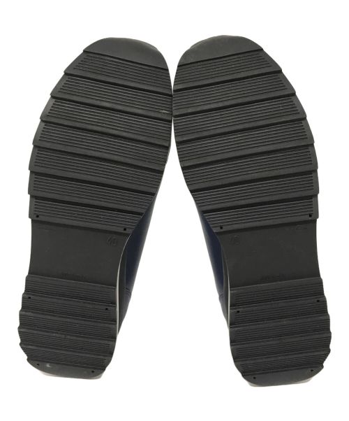 LOVE MOSCHINO（ラブモスキーノ）LOVE MOSCHINO (ラブモスキーノ) レザーローカットスニーカー　JA15022G14IA0751 ネイビー サイズ:40の古着・服飾アイテム