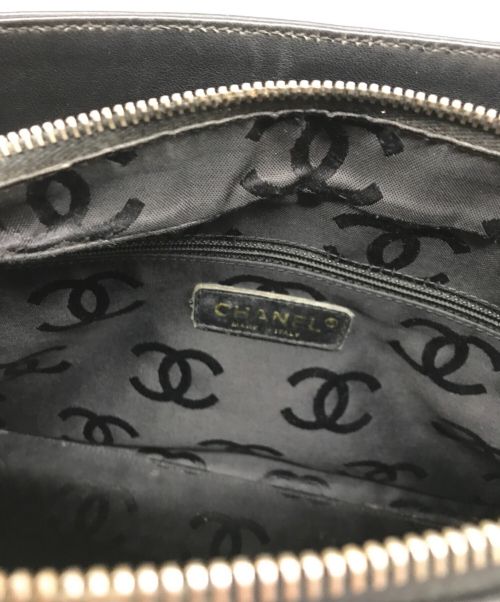 CHANEL（シャネル）CHANEL (シャネル) ワイルドステッチワンショルダーバッグ　8261611 ブラックの古着・服飾アイテム