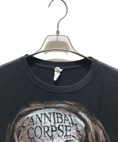 anvil（アンヴィル）anvil (アンヴィル) プリントTシャツ　 CANNIBAL CORPSE ブラック サイズ:Lの古着・服飾アイテム