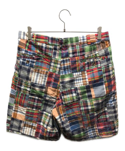 BROOKS BROTHERS（ブルックスブラザーズ）BROOKS BROTHERS (ブルックスブラザーズ) パッチワークチェックハーフパンツ マルチカラー サイズ:40Rの古着・服飾アイテム
