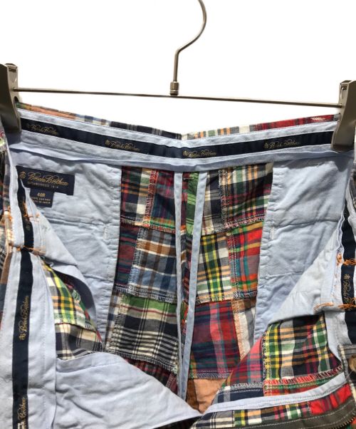 BROOKS BROTHERS（ブルックスブラザーズ）BROOKS BROTHERS (ブルックスブラザーズ) パッチワークチェックハーフパンツ マルチカラー サイズ:40Rの古着・服飾アイテム