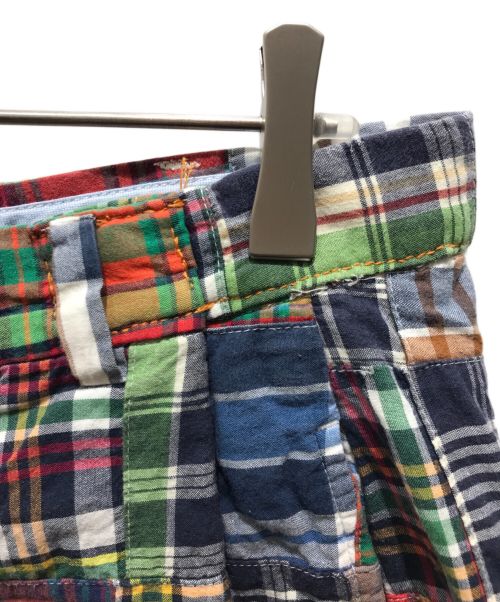 BROOKS BROTHERS（ブルックスブラザーズ）BROOKS BROTHERS (ブルックスブラザーズ) パッチワークチェックハーフパンツ マルチカラー サイズ:40Rの古着・服飾アイテム
