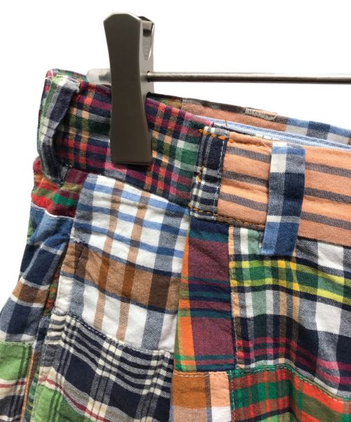 BROOKS BROTHERS（ブルックスブラザーズ）BROOKS BROTHERS (ブルックスブラザーズ) パッチワークチェックハーフパンツ マルチカラー サイズ:40Rの古着・服飾アイテム