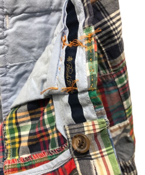 BROOKS BROTHERS（ブルックスブラザーズ）BROOKS BROTHERS (ブルックスブラザーズ) パッチワークチェックハーフパンツ マルチカラー サイズ:40Rの古着・服飾アイテム