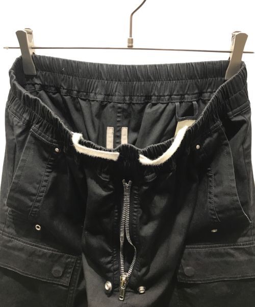 RICK OWENS（リックオウエンス）RICK OWENS (リックオウエンス) カーゴベラロングパンツ　RU01D3339-TE ブラック サイズ:48の古着・服飾アイテム