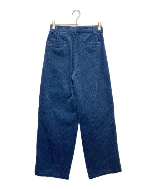 harapeco（ハラペコ）harapeco (ハラペコ) コーデュロイパンツ ブルー サイズ:Mの古着・服飾アイテム