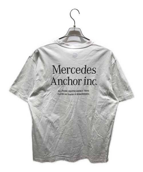 mercedes anchor inc.（メルセデス アンカー インク）mercedes anchor inc. (メルセデス アンカー インク) プリントTシャツ ホワイト サイズ:XLの古着・服飾アイテム