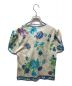 LEONARD (レオナール) リボンタイTシャツ ホワイト×ブルー サイズ:L：5000円