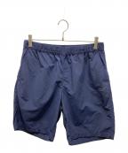 DAIWAダイワ）の古着「ナイロンハーフパンツ」｜ネイビー