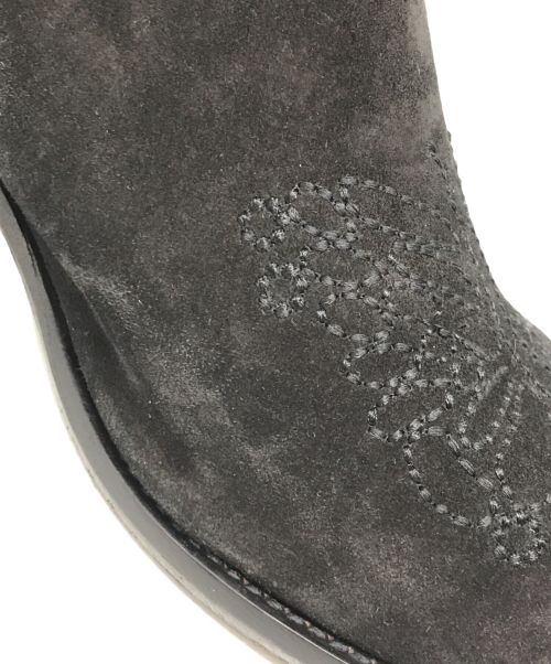 Needles（ニードルズ）Needles (ニードルズ) HEELED PAPILLON STITCHED MULE ブラック サイズ:43の古着・服飾アイテム